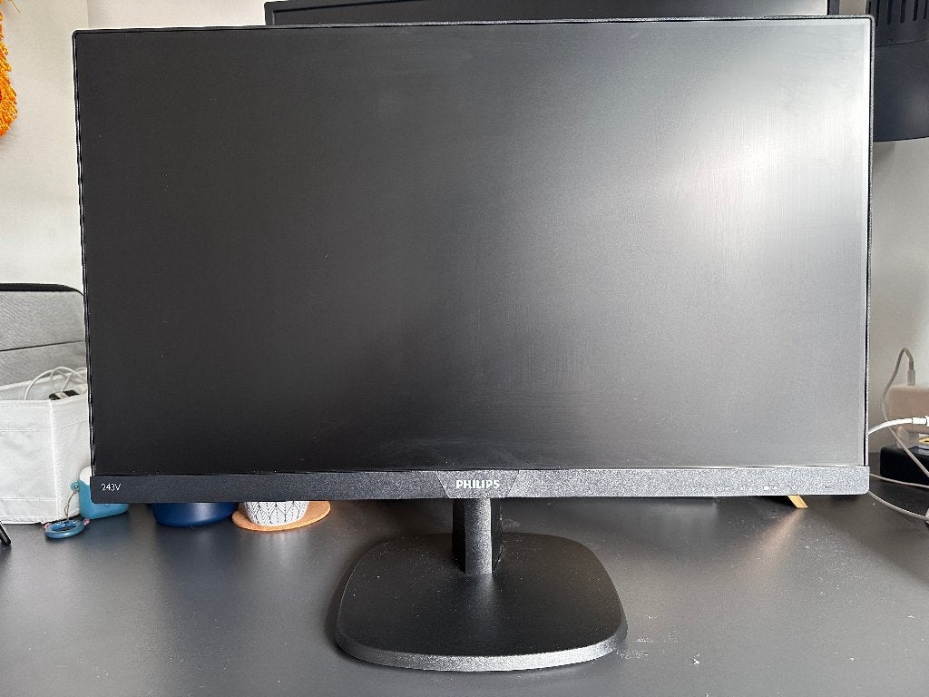 Philips 23.8" IPS 75Hz Monitor + HDMI Cable, Computers en Software, Ophalen, Gebruikt, Full HD, 61 t/m 100 Hz