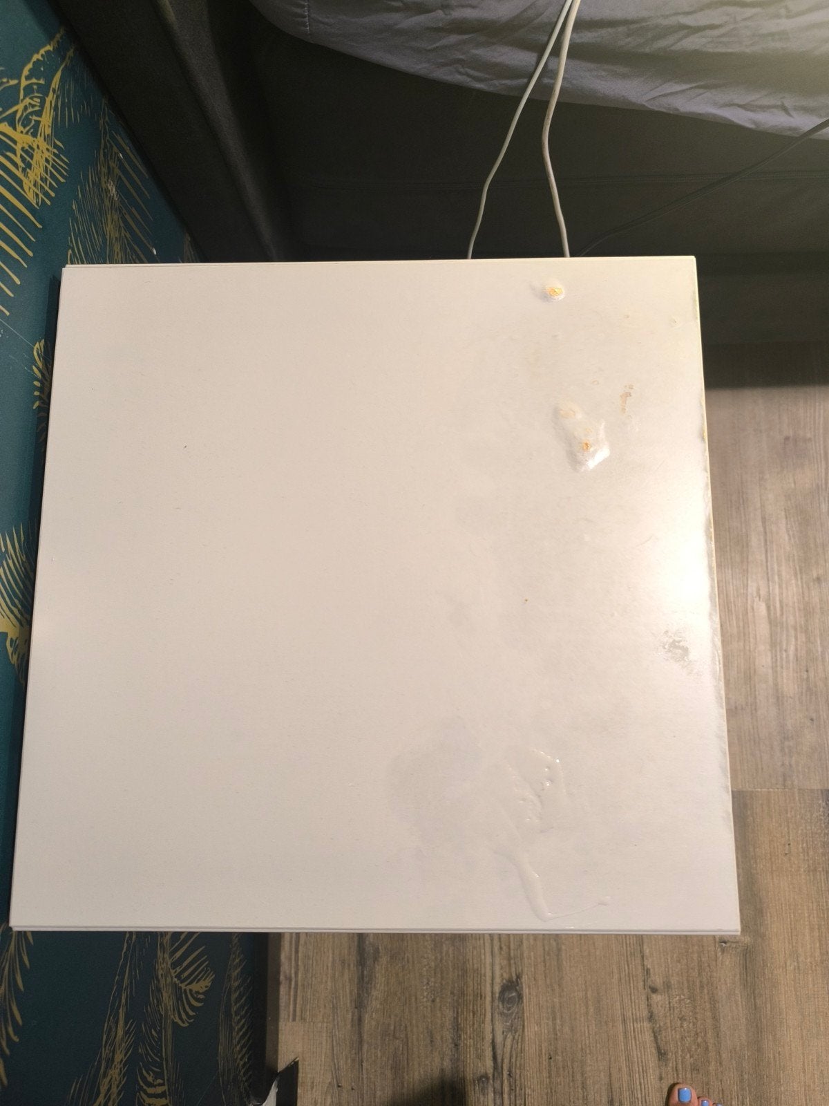 2x IKEA EKET Kastje Wit met Glazen Deur (Gebruikt), Ophalen, Gebruikt