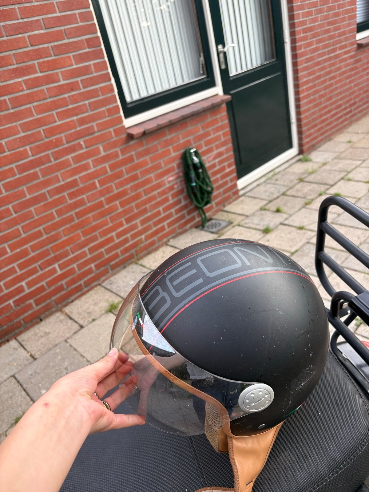 Prachtige scooter AGM VX50. met begrenzer en helm (maat S), Ophalen of Verzenden, Gebruikt, Benzine, Overige merken