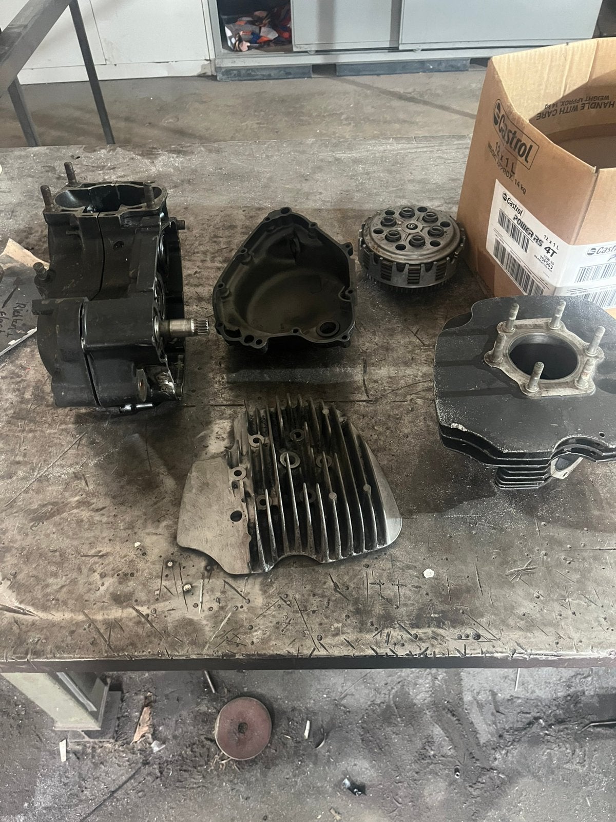 1981 rm250 blok kompleet, Motoren, Onderdelen | Suzuki, Ophalen, Gebruikt