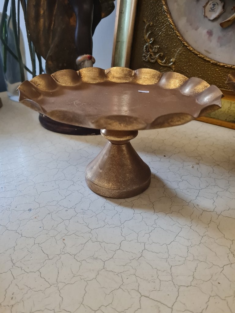 Nieuwe metalen taart plateau's p/st 12,50 excl de taartjes, Heikant 21 Kaatsheuvel, Belle Vieille Brocante, Nieuw, Ophalen of Verzenden