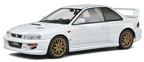 Subaru Impreza 22B '98, wit - 1:18 - Solido, Solido, Solido, Rue de L' Ecusson 2, 56120 Josselin France, Nieuw