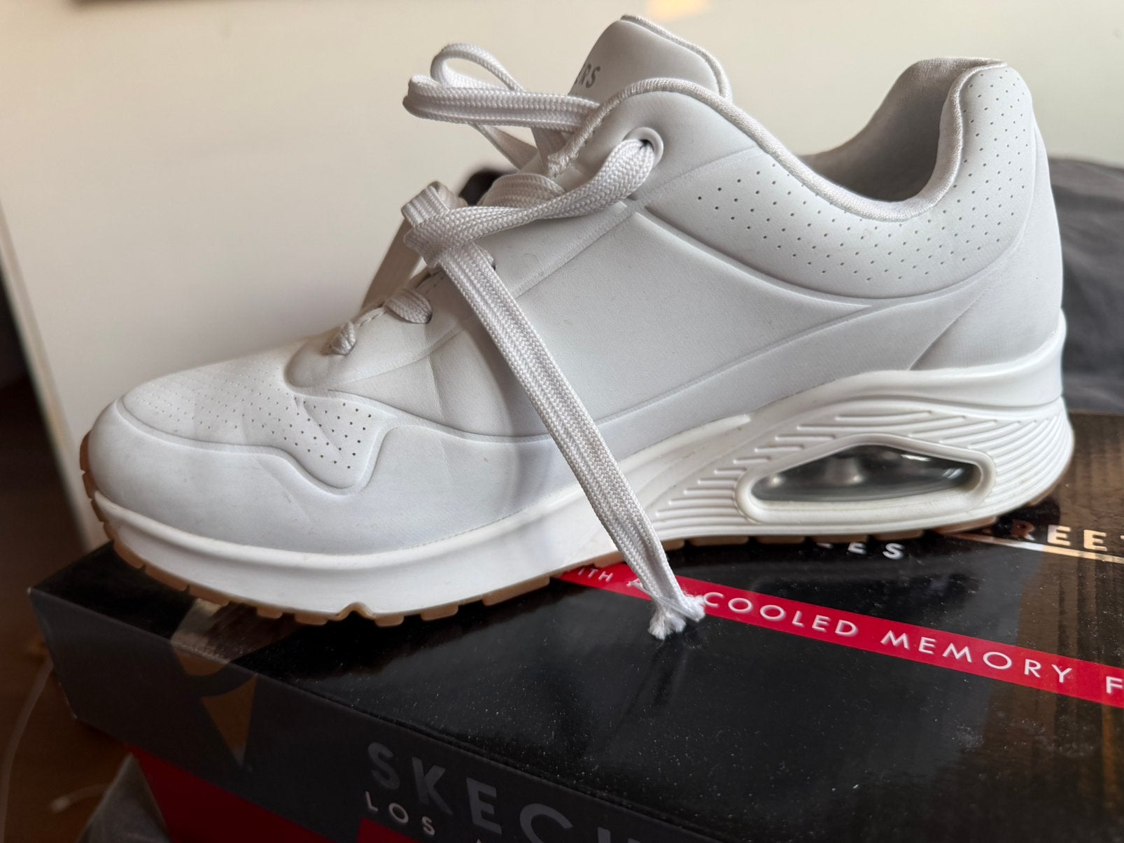 Skechers wit maat 39, Verzenden, Nieuw, Wit, Sneakers of Gympen