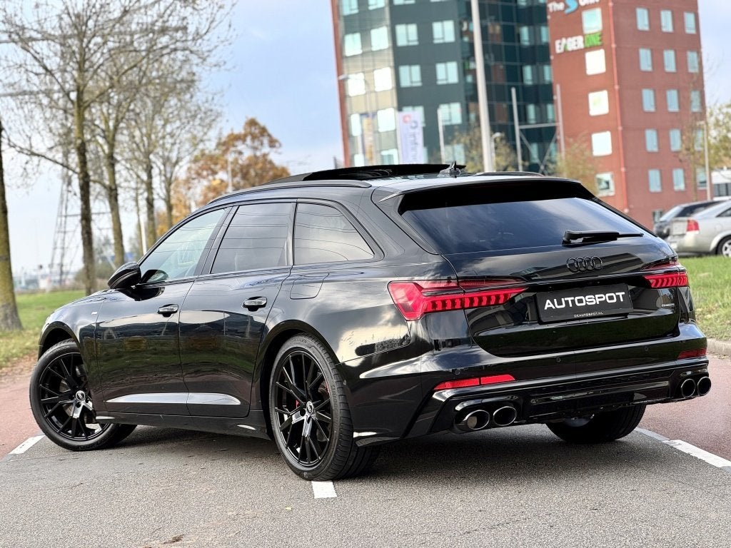 Audi A6 Avant 55 TFSI e S-Line Competition Pano ACC Memory M, Auto's, Audi, Automaat, 14 kWh, Gebruikt, 4 cilinders