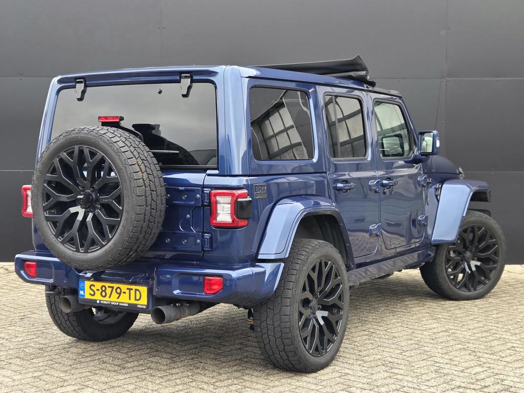 Jeep Wrangler BRUTE Custom Sahara 4xe 380 | Hardtop/Soft top, Automaat, 1995 cc, 4 cilinders, Blauw
