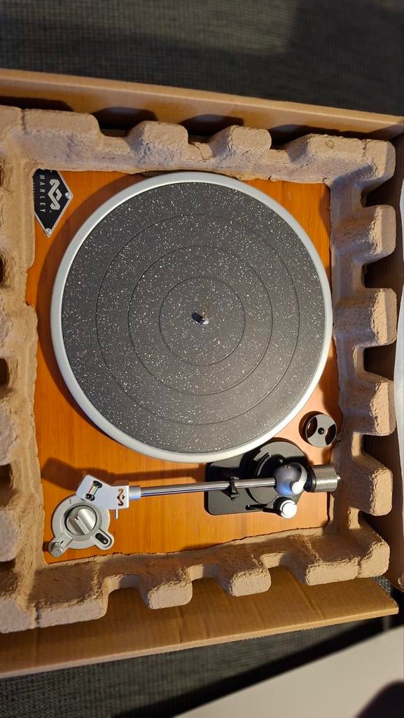 Premium Platenspeler House of Marley Stit It Up zgan, Ophalen, Zo goed als nieuw, Overige merken