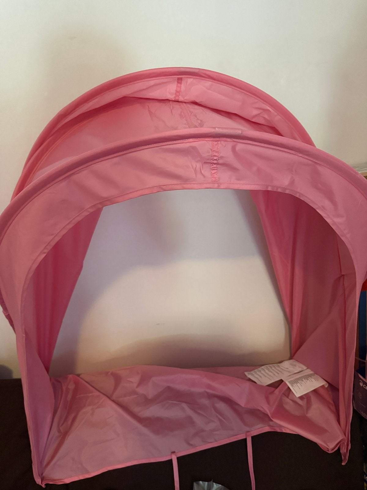 IKEA SUFFLETT bedtent roze (70/80/90 cm), Kinderen en Baby's, Ophalen, Zo goed als nieuw