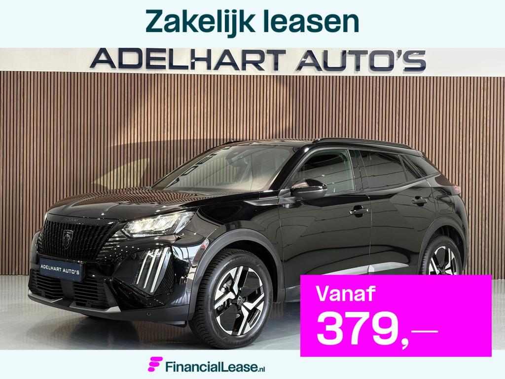 Peugeot 2008 1.2 Allure 130 PK Automaat / Navigatie full map, 1272 kg, Gebruikt, Zwart, 1199 cc