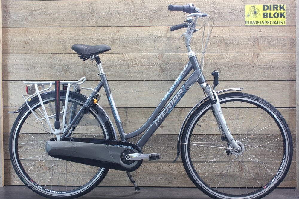 Merida Freesport damesfiets 7v D56 grijs + 3 mnd garantie, Fietsen en Brommers, Fietsen | Dames | Damesfietsen, Niet ingevuld