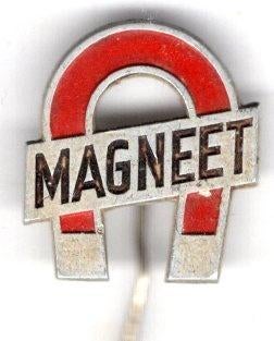 Magneet aluminium rijwielen speldje ( G_219 ), Verzenden, Zo goed als nieuw, Transport, Speldje of Pin