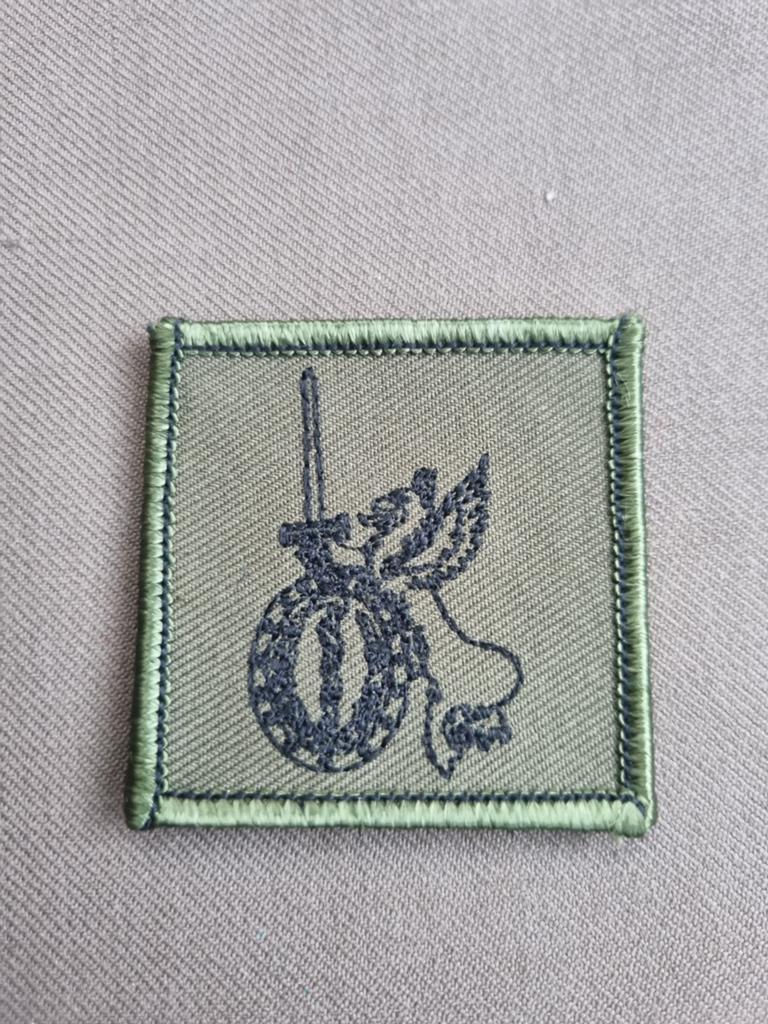 Borstpatch 41 GNKCIE SEEDORF, Verzamelen, Militaria | Algemeen, Ophalen of Verzenden, Landmacht, Nederland, Embleem of Badge