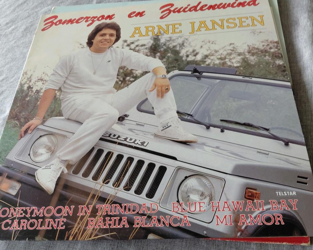 Arne Jansen - Zomerzon en Zuidenwind LP (1985) telstar lp, Cd's en Dvd's, Vinyl | Nederlandstalig, Gebruikt, 1980 - 1989, Ophalen of Verzenden