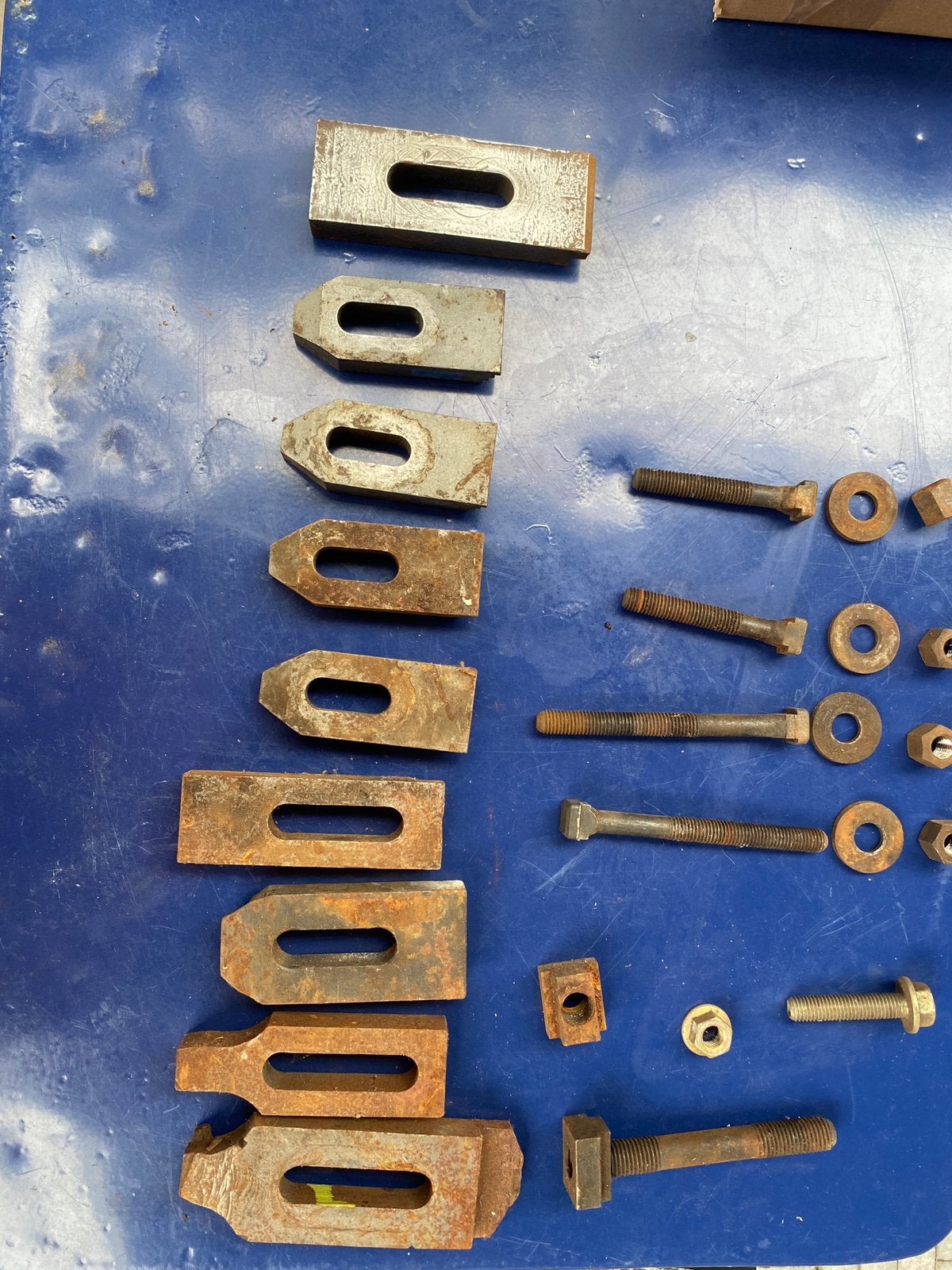 Opspan gereedschap metaal, Ophalen, Gebruikt