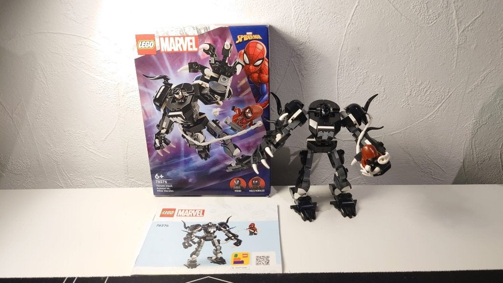 Lego Marvel 76276 Venom Mech Armor vs. Miles Morales, Gebruikt, Marvel, Lego, Ophalen of Verzenden