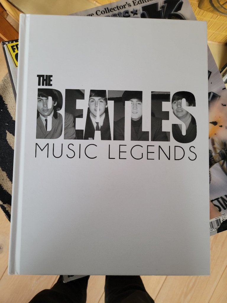 The Beatles Music Legends boek + dvd, Alle leeftijden, Ophalen of Verzenden, Zo goed als nieuw, Overige typen