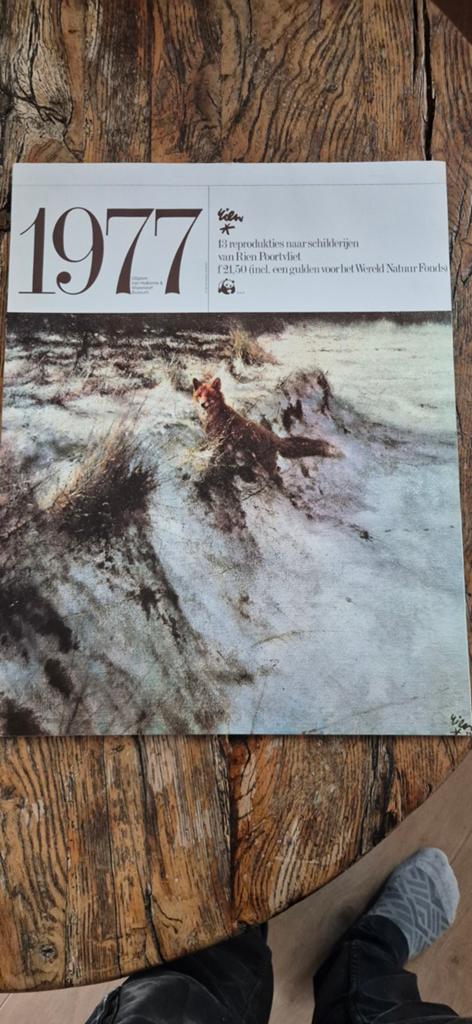 10 stuks rien poortvliet kalenders 1977 t/m 85 en 2004, Ophalen of Verzenden, Maandkalender