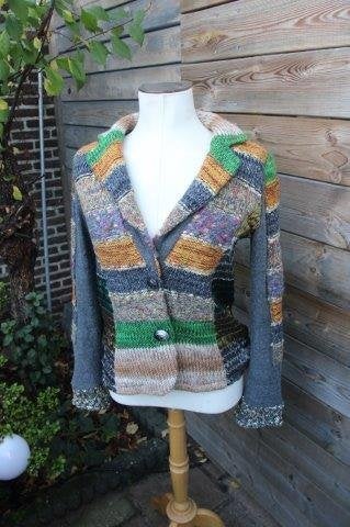 Vest grijs/ groen/ Oker Lulu-H mt M winter Vaste prijs OPRUI, Kleding | Dames, Maat 38/40 (M), Ophalen of Verzenden, Zo goed als nieuw