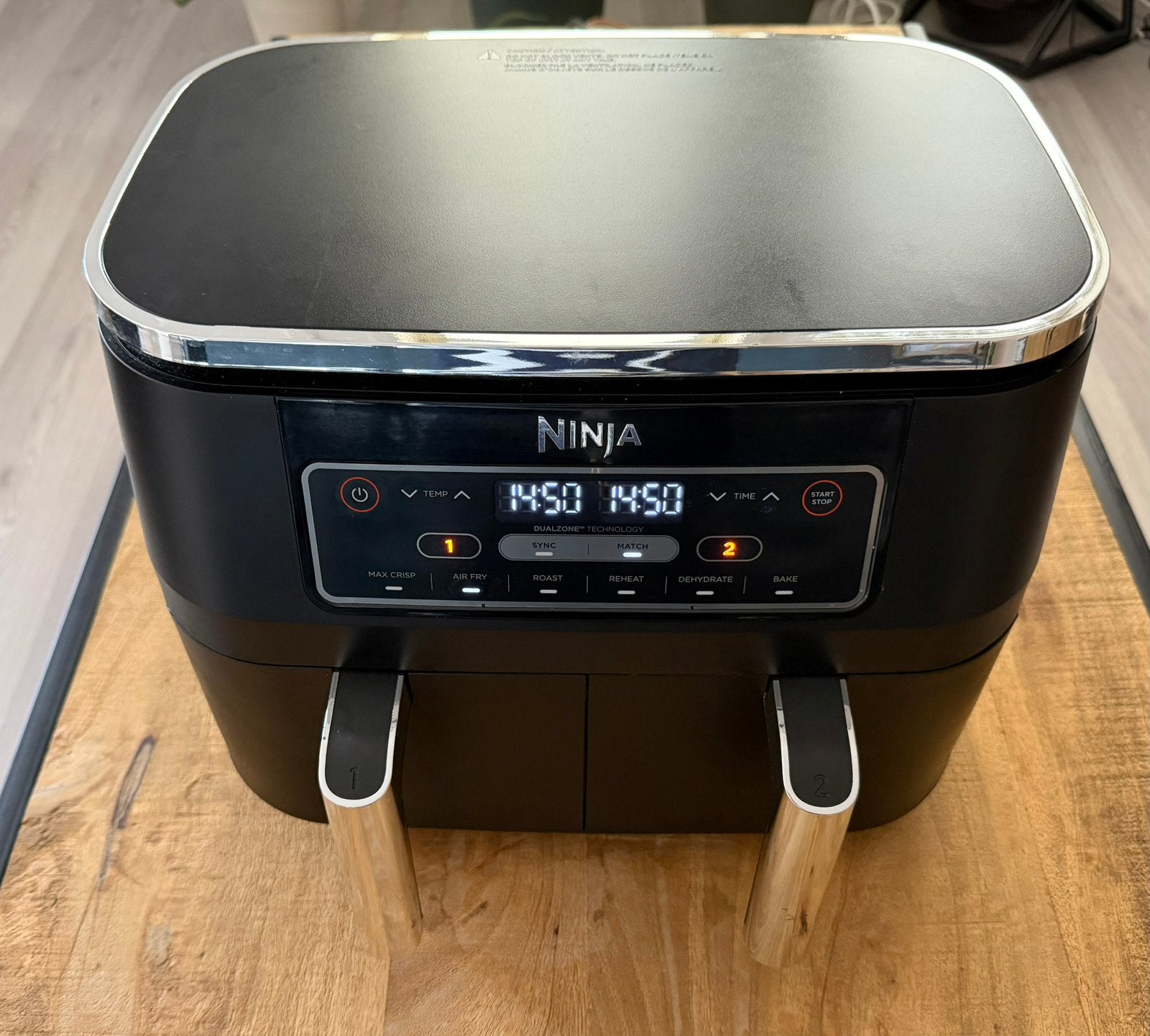 Te koop: Ninja Foodi dual zone airfryer AF300EU, Ophalen, Gebruikt