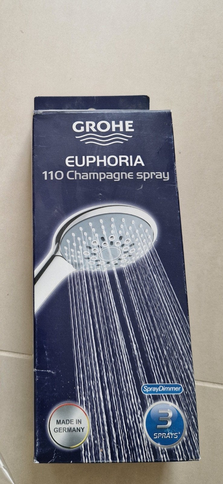 Grohe Euphoria 110 Champagne Spray Handdouche, Ophalen of Verzenden