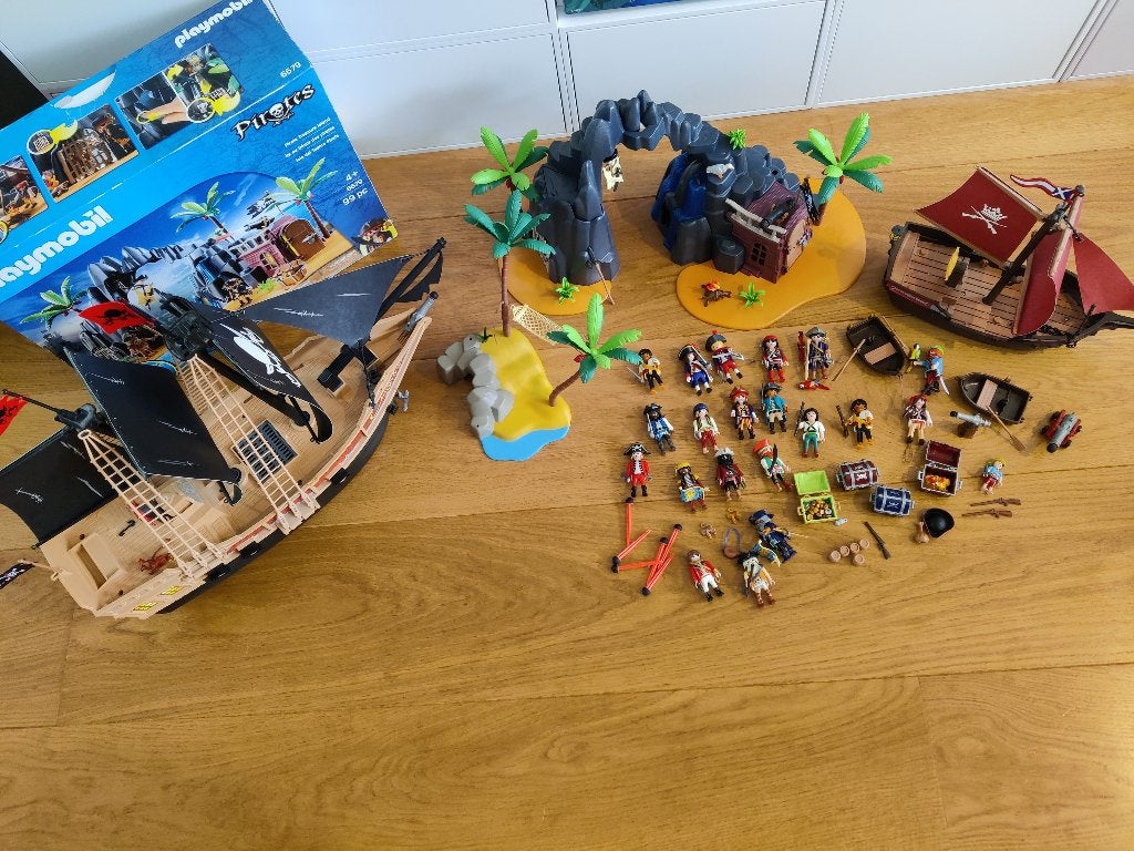 Playmobil Pirates, Pirates, Gebruikt, Complete set, Ophalen of Verzenden