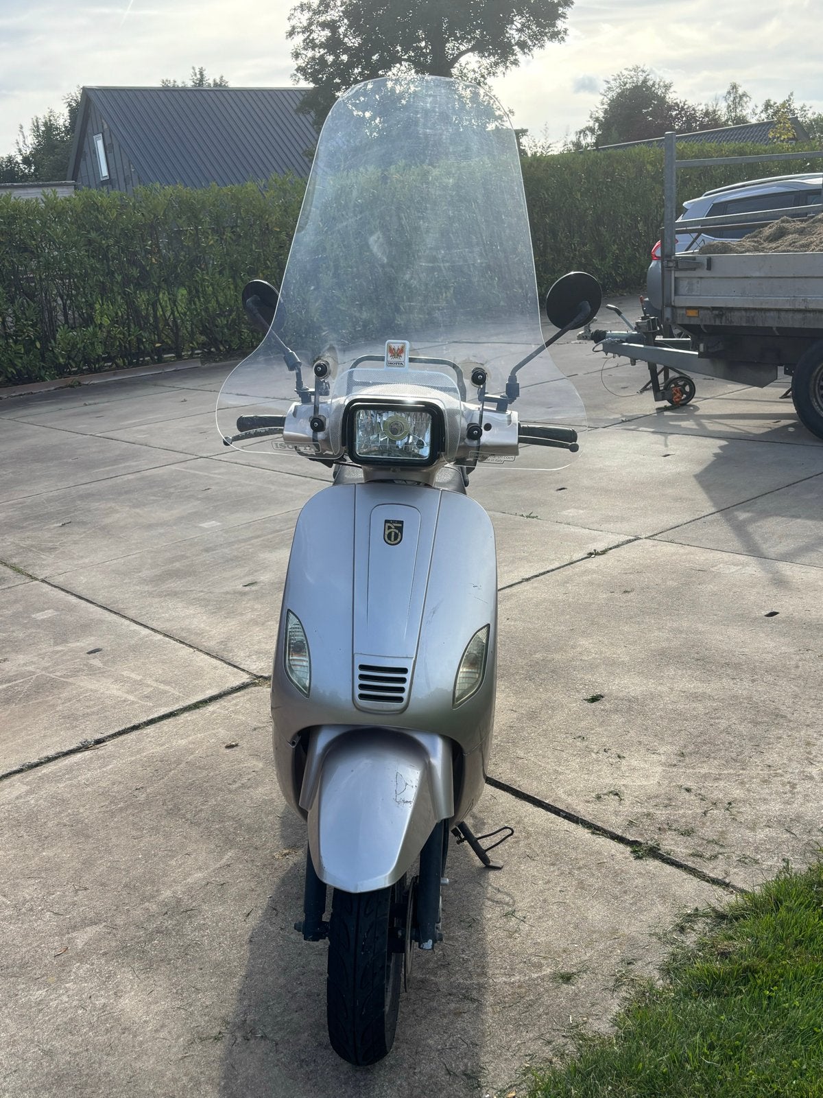 BTC Riva Scooter - Geel Kenteken, Fietsen en Brommers, Ophalen, Gebruikt, Benzine, Overige merken