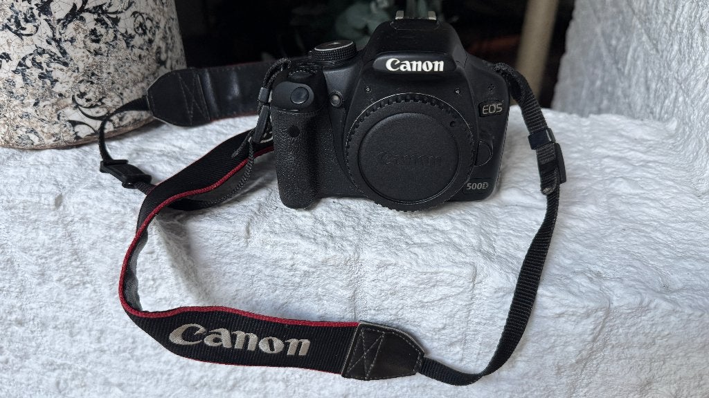 Canon EOS 500D, Audio, Tv en Foto, Fotocamera's Digitaal, Ingebouwde flitser, Gebruikt, Spiegelreflex, Canon