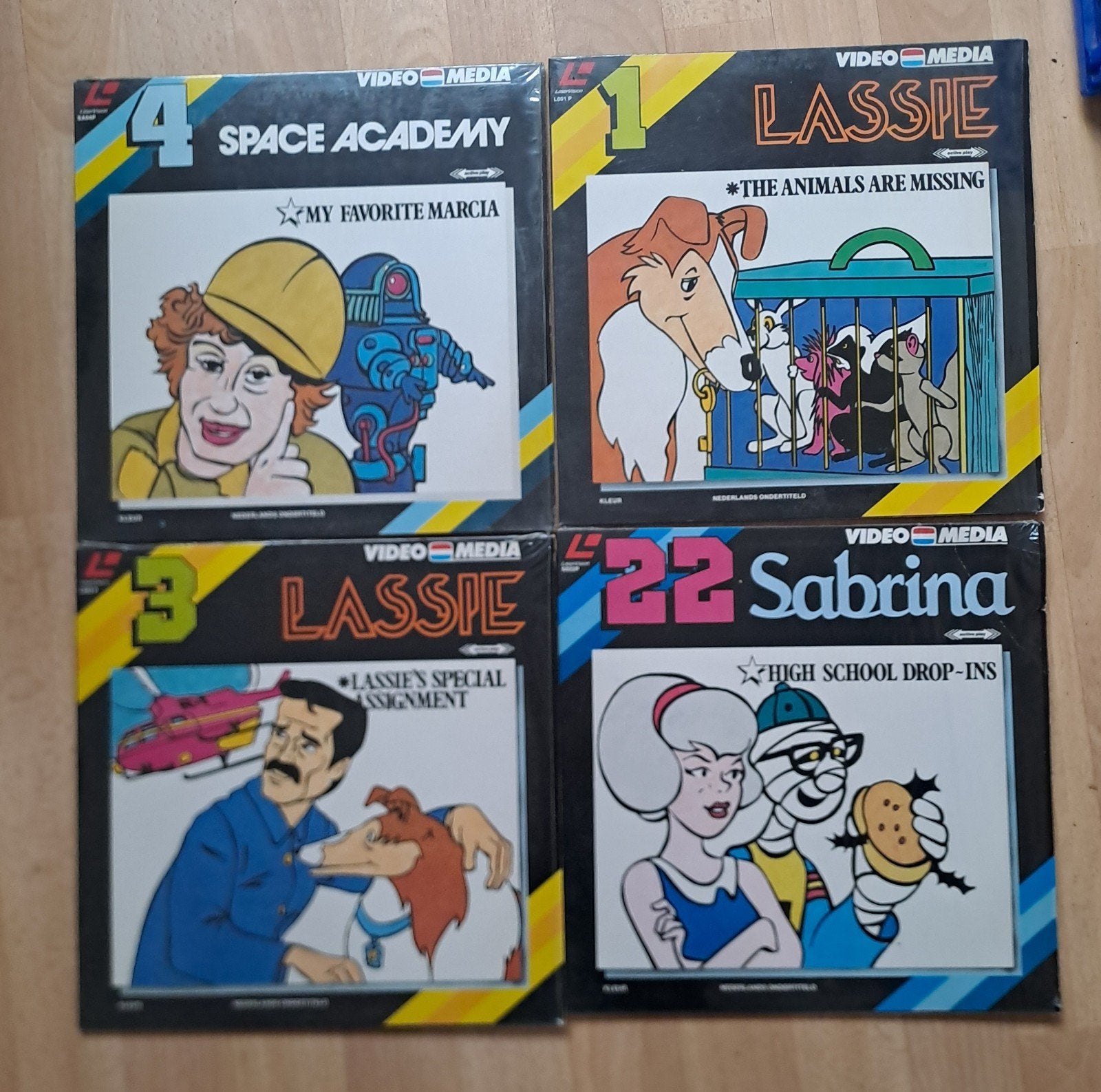 laserdiscs, Ophalen, Gebruikt, Tekenfilm, Alle leeftijden