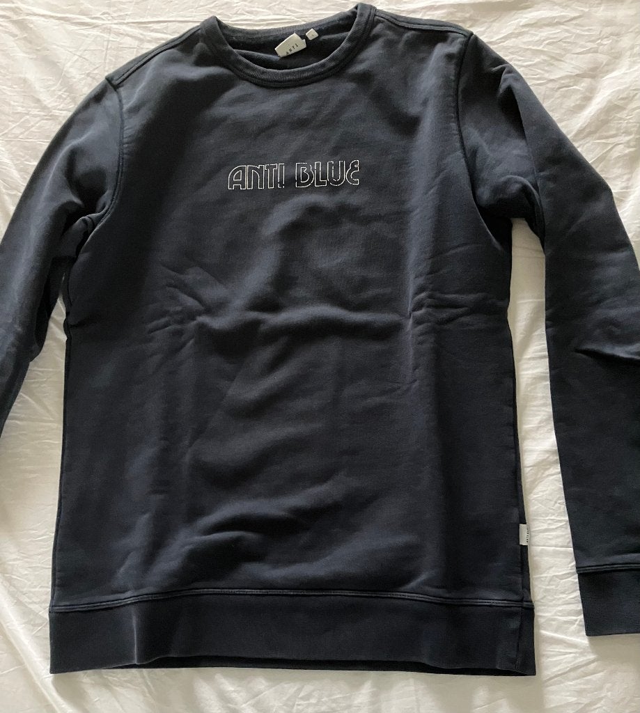 Blauwe dikke sweater, Kleding | Heren, Truien en Vesten, Blauw, Ante Blue, Ophalen of Verzenden, Zo goed als nieuw