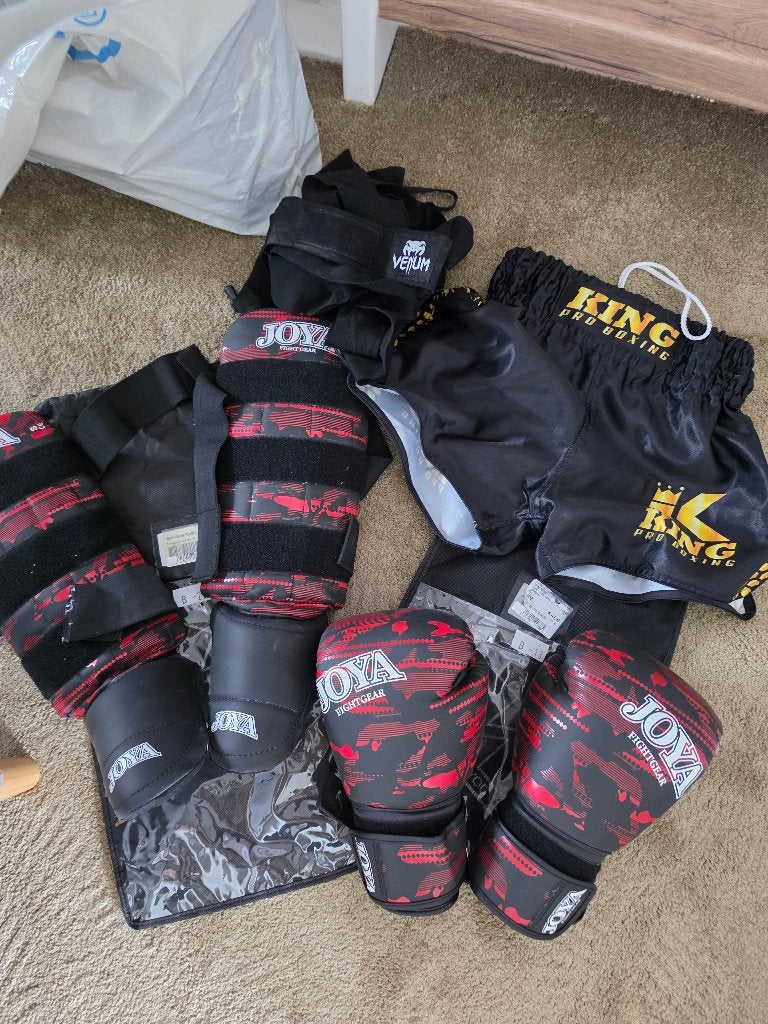 Complete Kickboksset, Maat XS of kleiner, Ophalen of Verzenden, Zo goed als nieuw, Overige