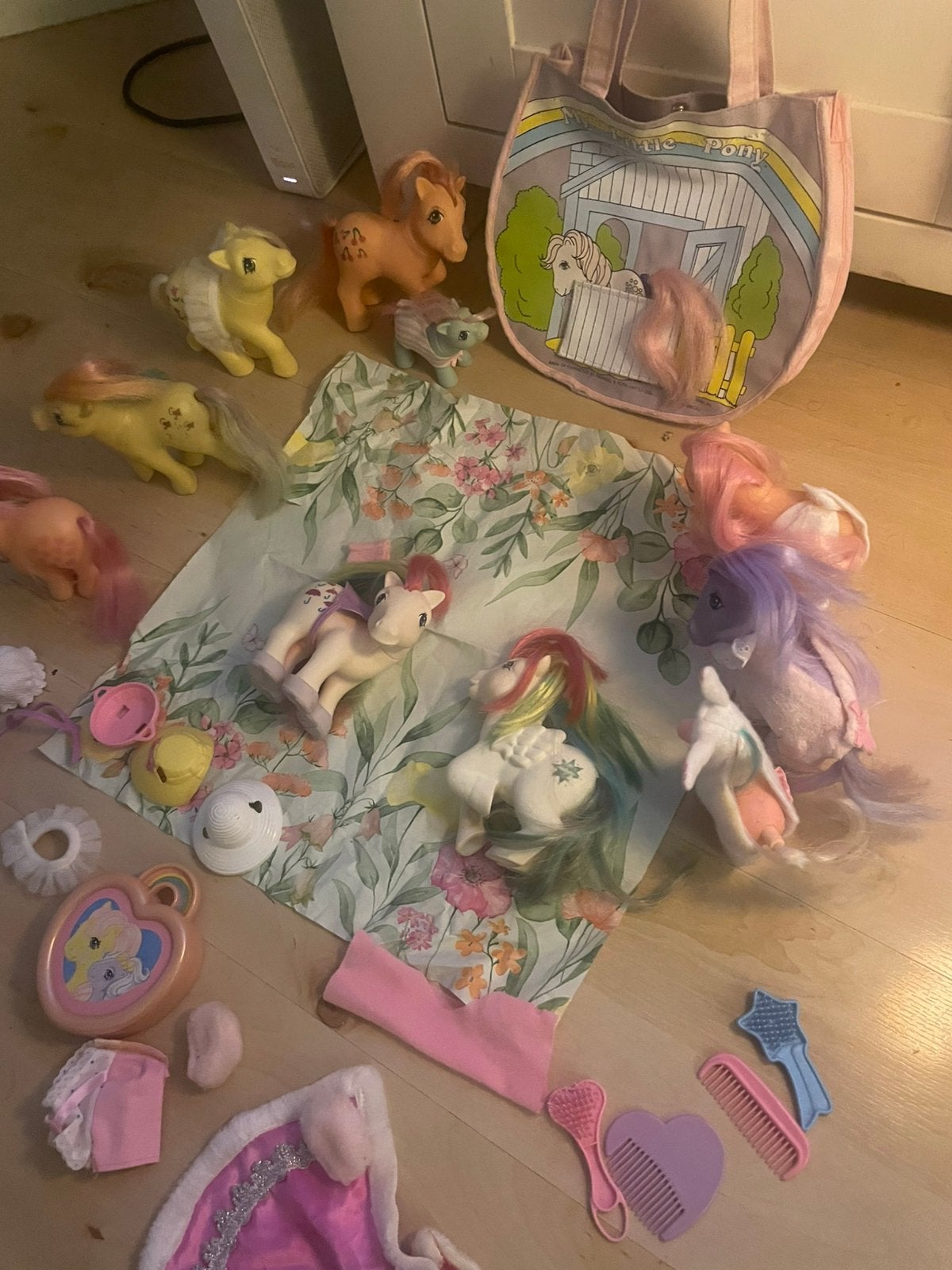 grote verzameling My little pony’s g1, Ophalen of Verzenden, Zo goed als nieuw