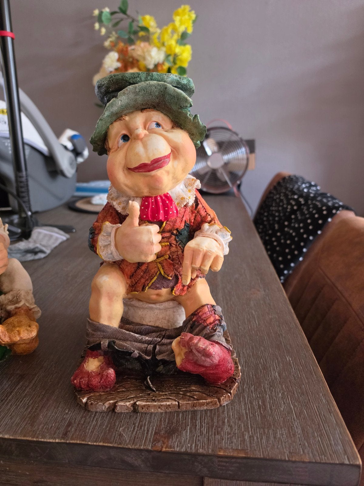 Originele Efteling Laaf wc rol houder en wc borstel, Ophalen of Verzenden