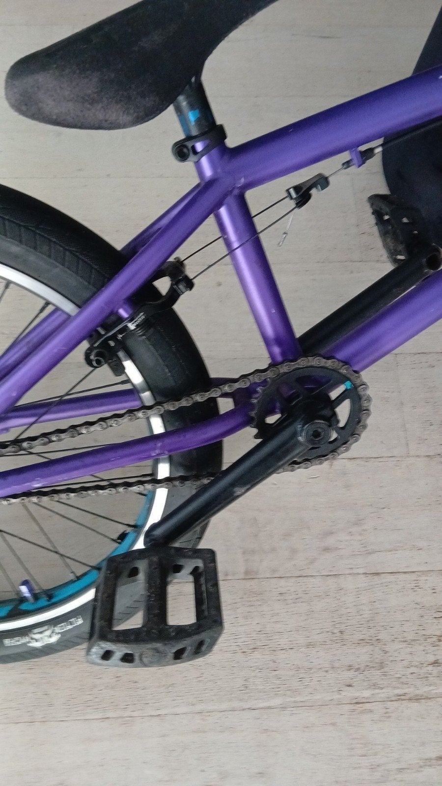 Stoere bmx 19 inch custom.  Kijk beschrijving!!!!, Ophalen, Gebruikt, Staal