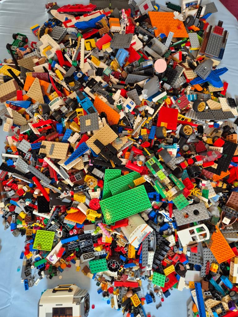 LEGO partij 11 kg Ninjago City voertuigen mix, Ophalen of Verzenden, Gebruikt