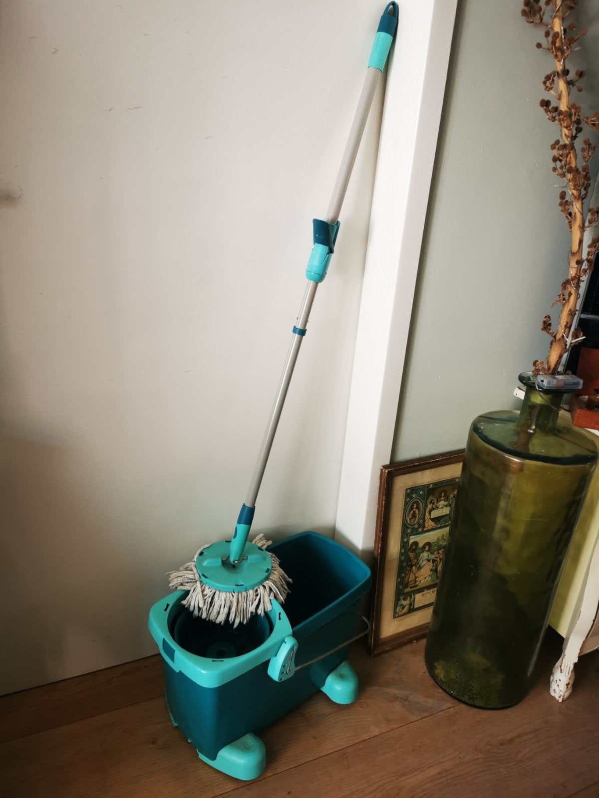 Leifheit clean twist, is op wieltjes, igst nog, Ophalen of Verzenden, Leifheit, ., .