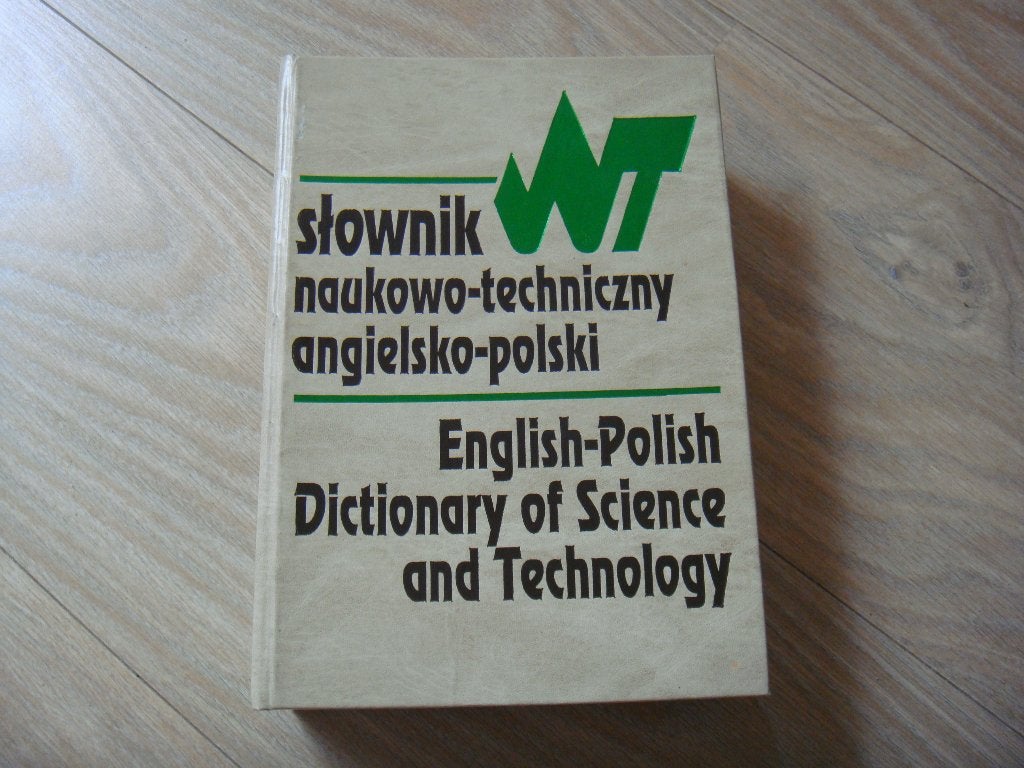 Slownik naukowo-techniczny angielsko - polski (woordenboek), Boeken, Woordenboeken, Ophalen of Verzenden, Overige uitgevers, Engels