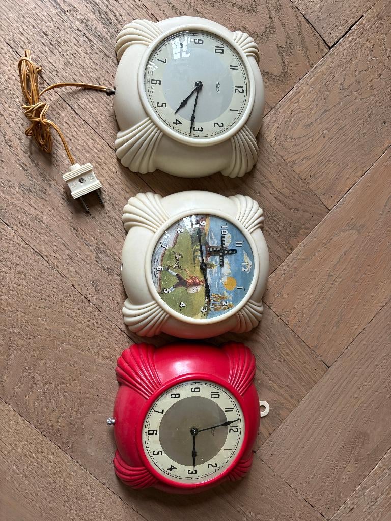 Metamec art deco klokjes, Ophalen of Verzenden