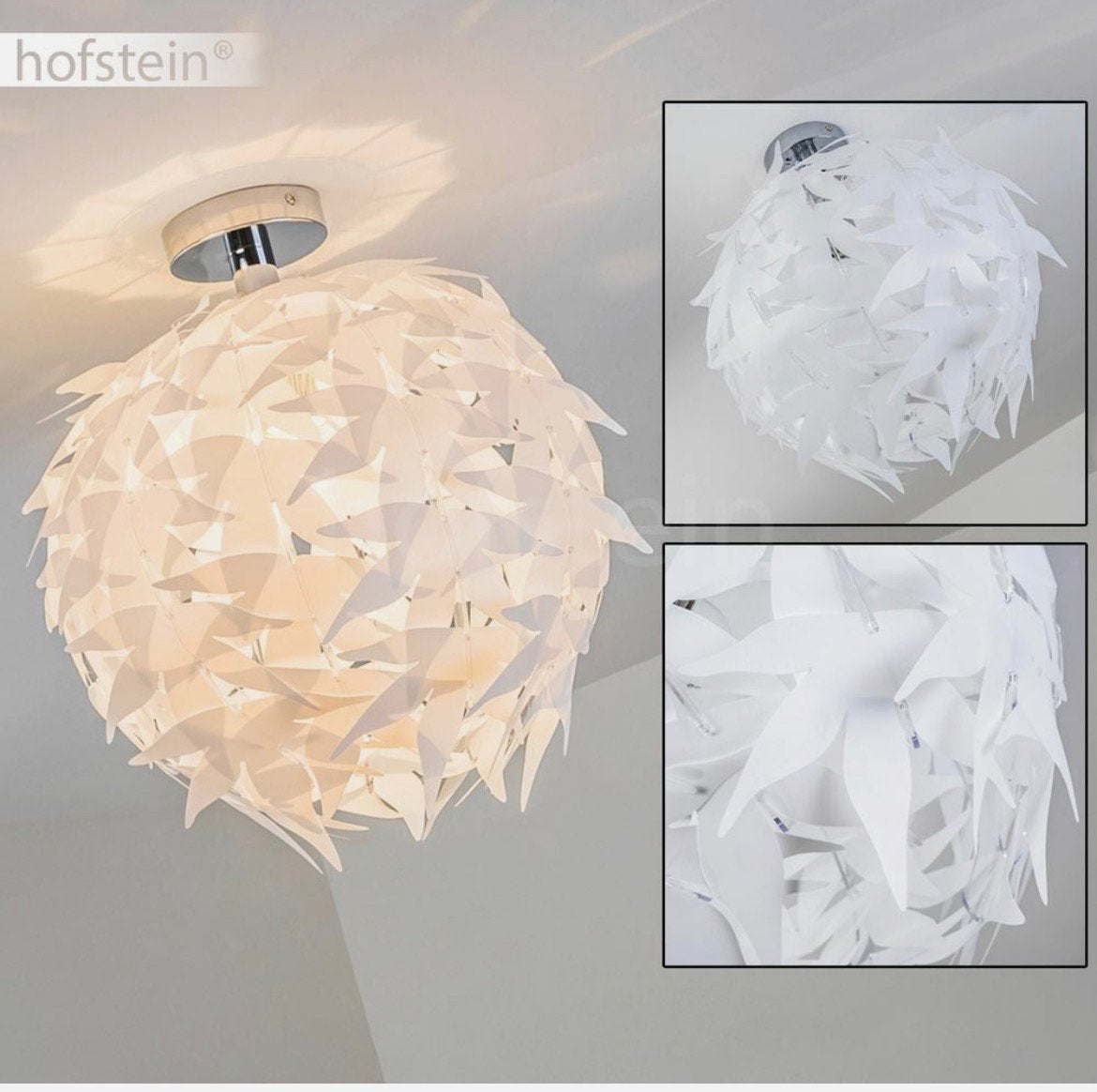 Plafondlamp Hofstein Dokkas, Huis en Inrichting, Lampen | Plafondlampen, Ophalen, Zo goed als nieuw