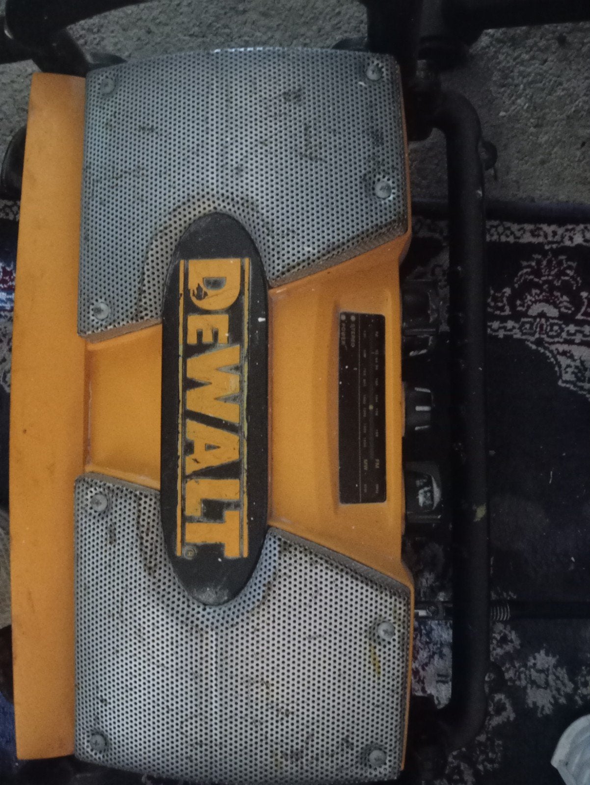 DeWalt bouwradio - robuust en betrouwbaar, Ophalen of Verzenden, Gebruikt, Bouwradio