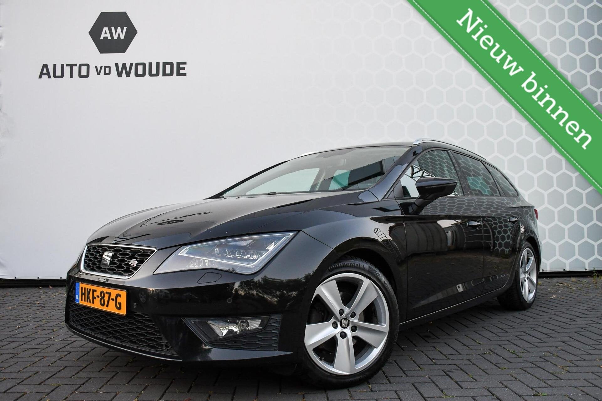 Seat Leon ST 1.4 EcoTSI FR Carplay FR-line, Auto's, Voorwielaandrijving, Stof, Gebruikt, 4 cilinders