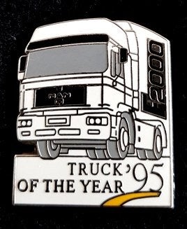 M.A.N. Truck of the year '95 pin, Verzenden, Nieuw, Transport, Speldje of Pin