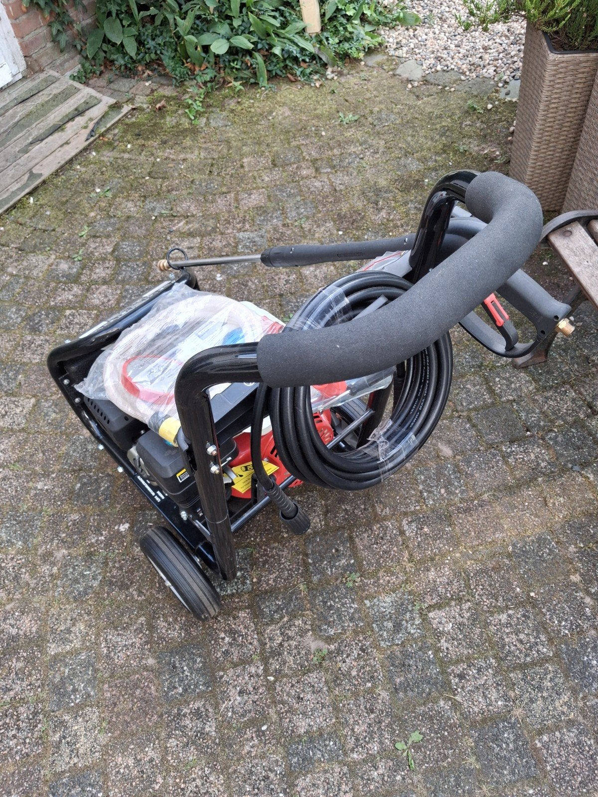 Nieuwe hogedrukreiniger op benzine - Krachtig en mobiel, Ophalen of Verzenden, Nieuw, Benzine