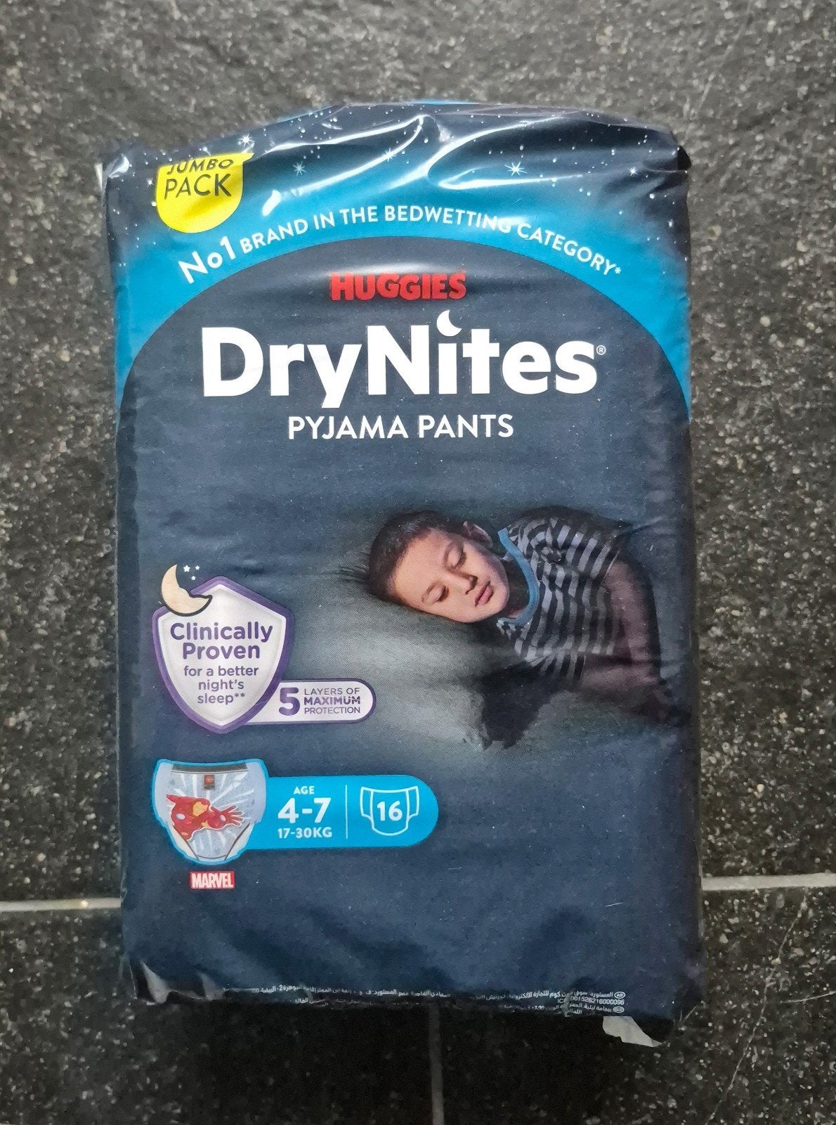 Huggies DryNites Pyjama Pants 4-7 jaar 64 stuks, nieuw, Ophalen, Nieuw
