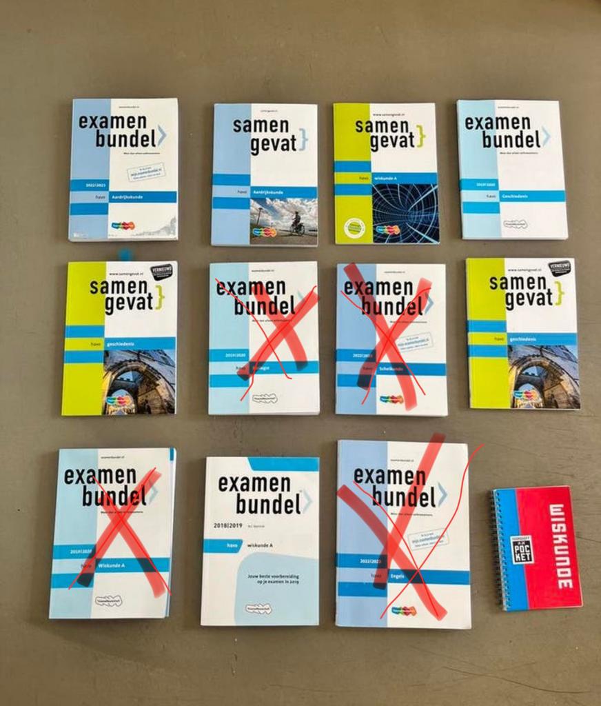 Examenbundels havo, Ophalen of Verzenden, Zo goed als nieuw, HAVO