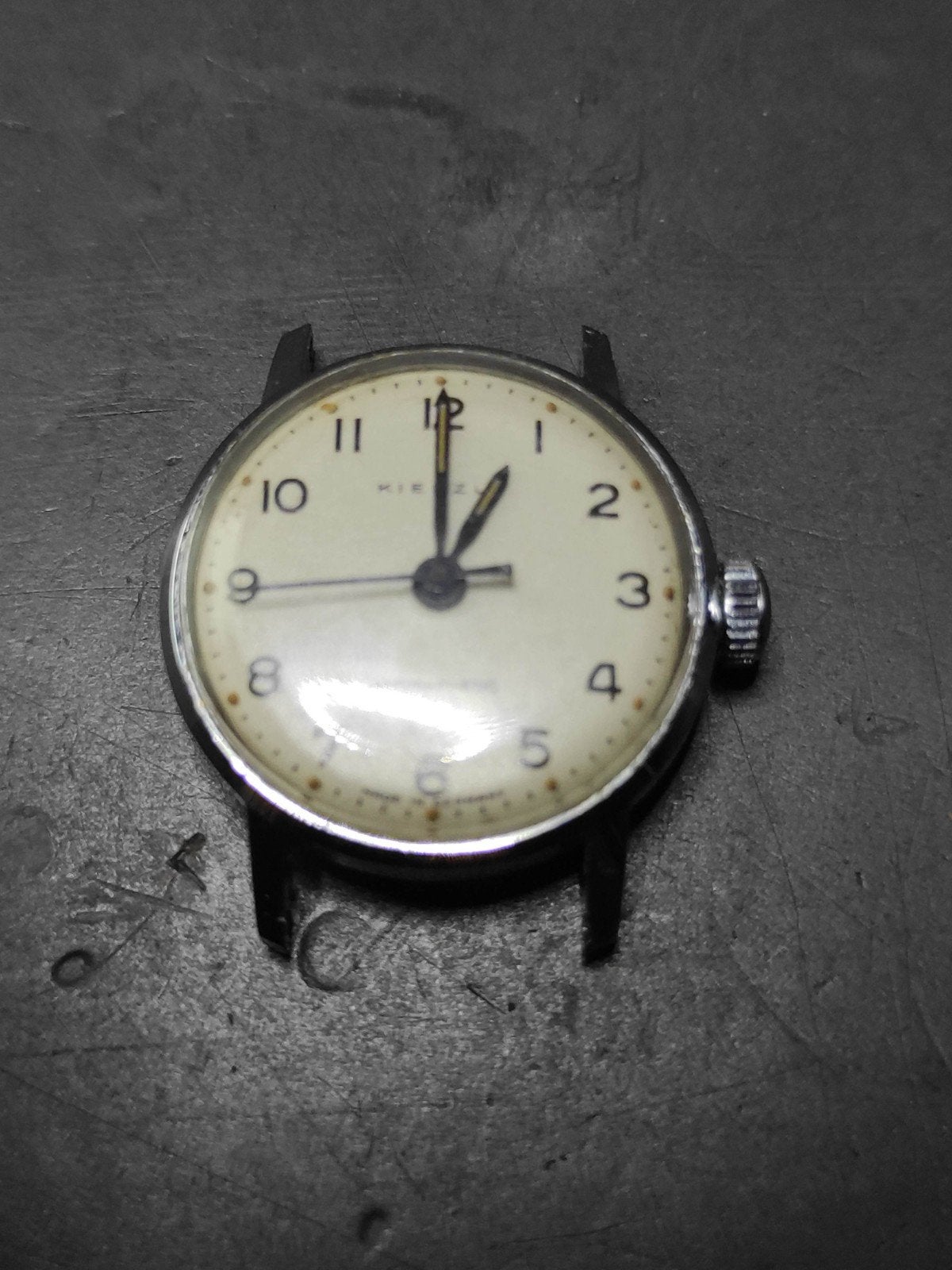 Kienzle lieflijk mechanisch opwind horloge, Ophalen of Verzenden, Staal, Overige merken, 1960 of later