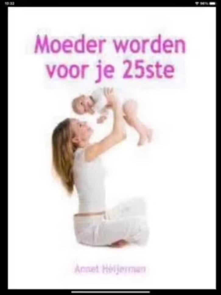 moeder worden voor je 25ste, Verzenden, Zo goed als nieuw, Zwangerschap en Bevalling