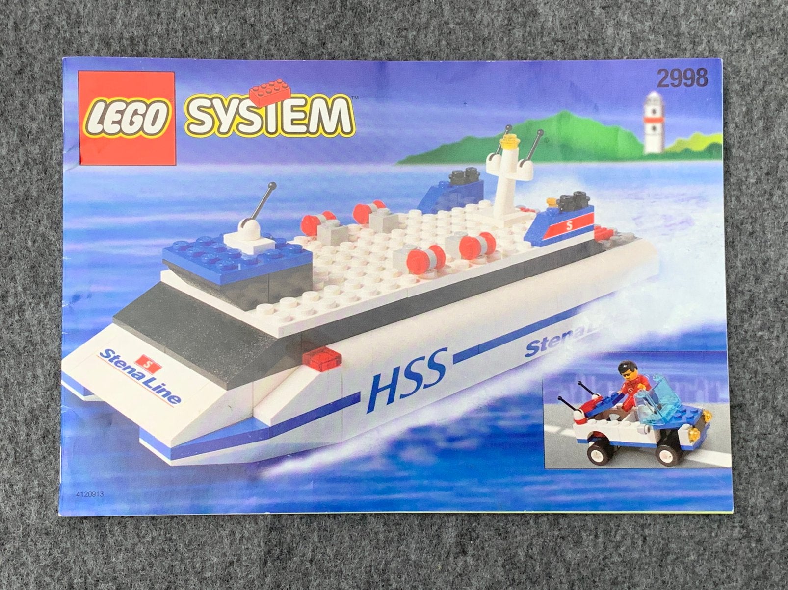 Lego systems 2998 Stena Line bouw boekje instructie, Ophalen of Verzenden, Zo goed als nieuw