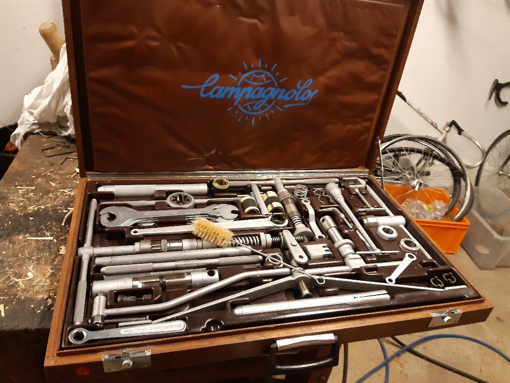 Campagnolo Toolkit en toebehoren, 28 inch, Gebruikt, Staal, 57 tot 61 cm