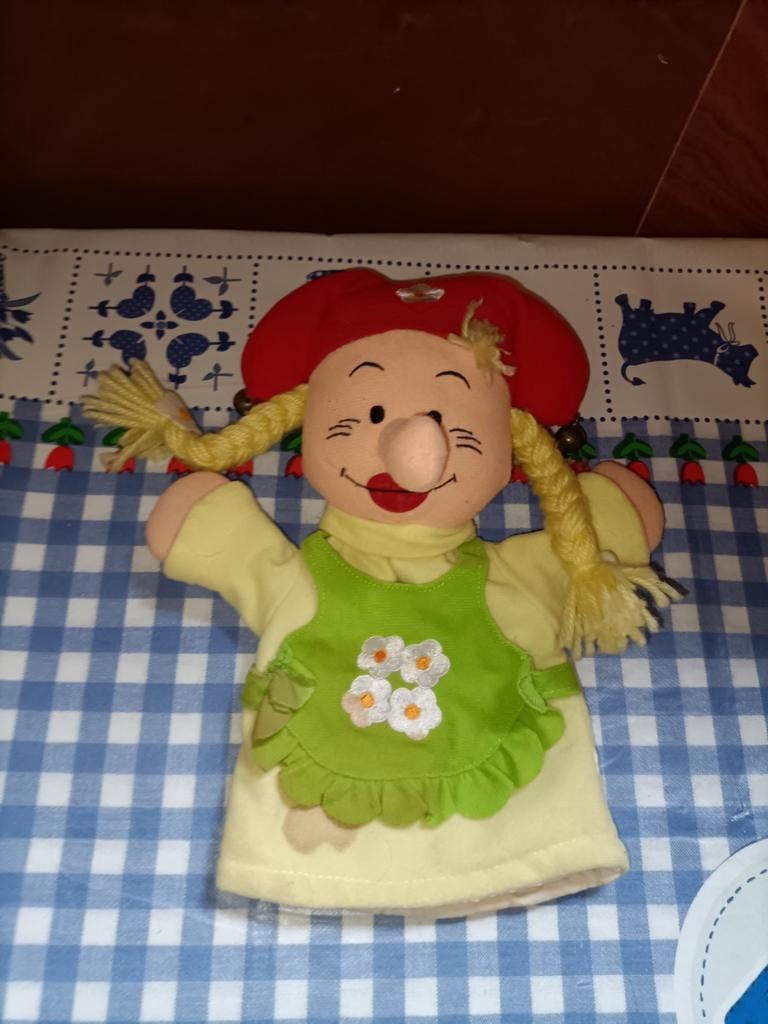 Kabouter Kwebbel handpop 25 cm groot, Kinderen en Baby's, Speelgoed | Knuffels en Pluche, Ophalen of Verzenden, Zo goed als nieuw