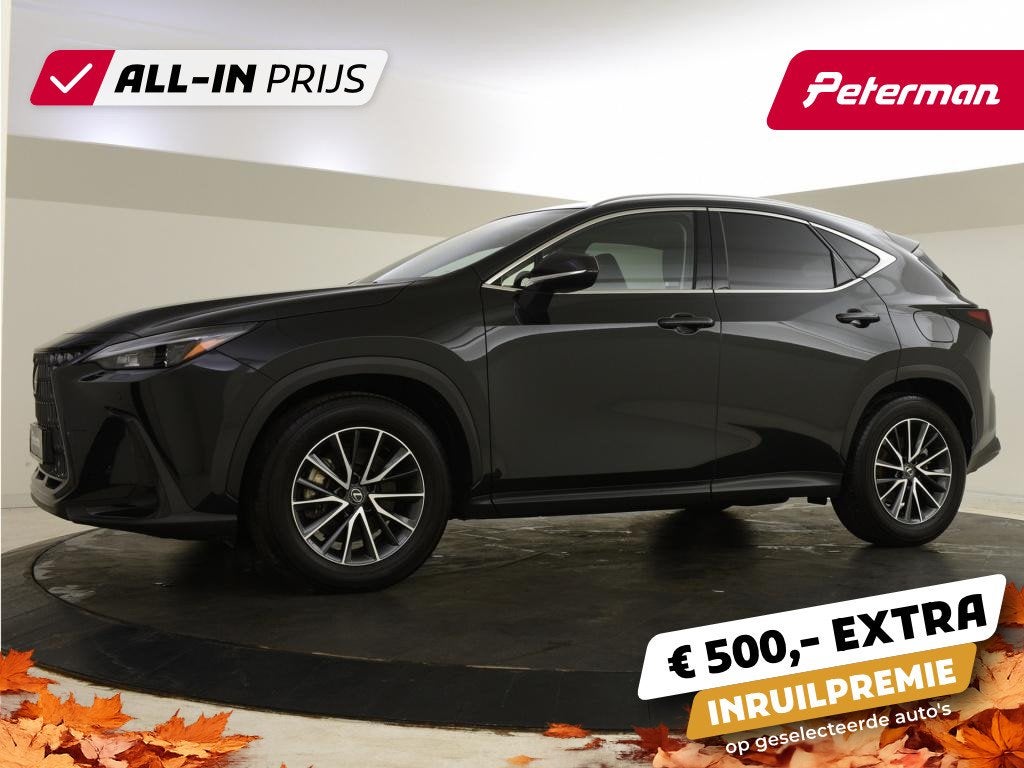 Lexus NX 450h+ AWD Luxury Line | Trekhaak | Blindspot | El., Auto's, Automaat, 12 maanden, Gebruikt, Zwart