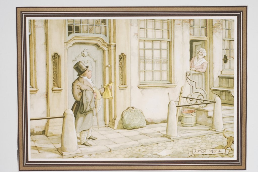 Hoeden parade I - Anton Pieck, Verzenden, 1980 tot heden, Zo goed als nieuw, Prent